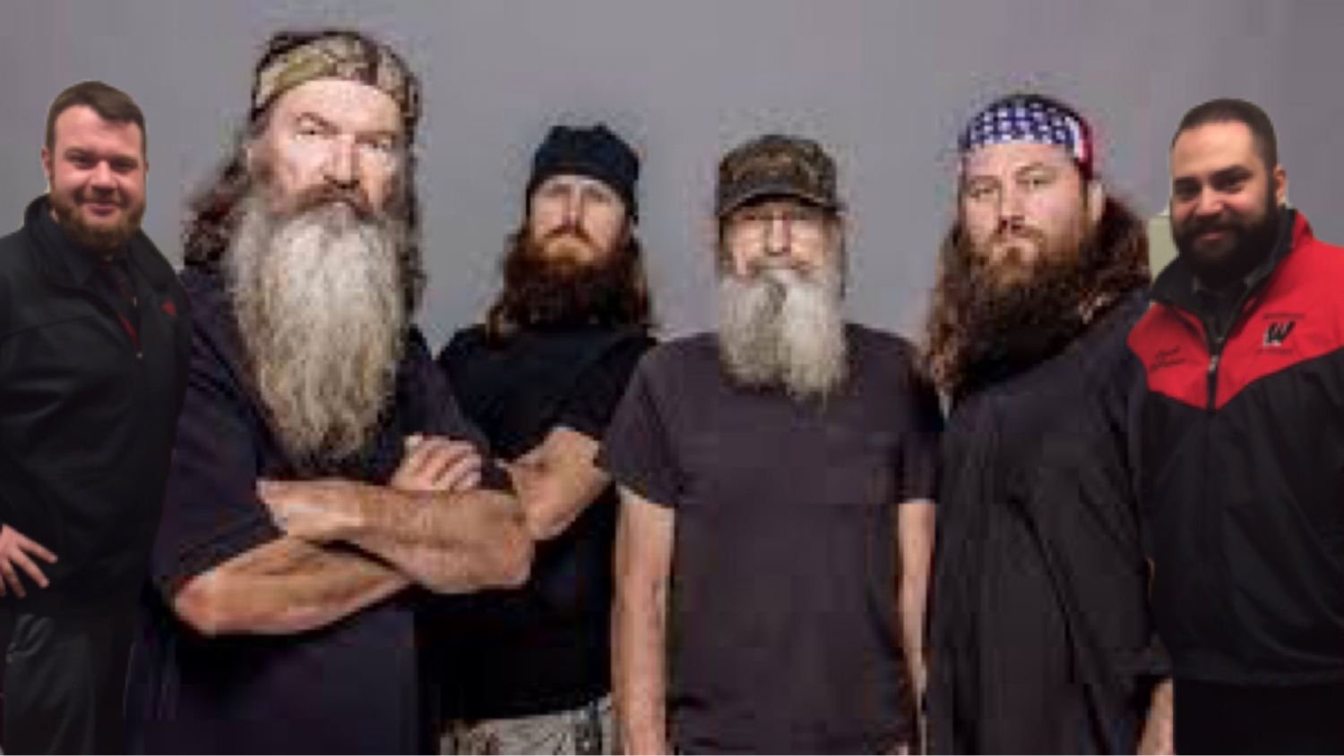 Rotella and Di Palma meet up with Duck Dynasty for the first time