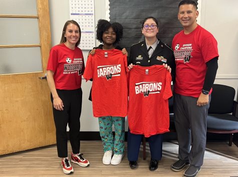 K. Gibson and N. Shockley are the Barrons of the Week for the week of November 4th. Gibson and Shockley were acknowledged for helping their fellow Barrons.