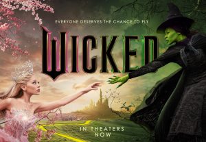 The promotional poster for the 2024 film Wicked