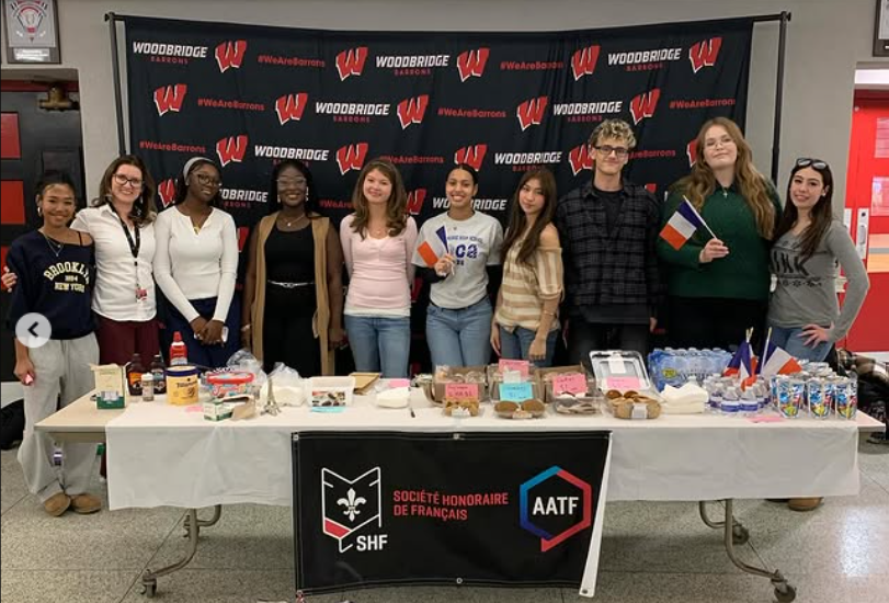 The French Honor Society hosted a bake sale as part of their French Week celebrations!

Photo Credit: @Woodbridge_FHS on Instagram