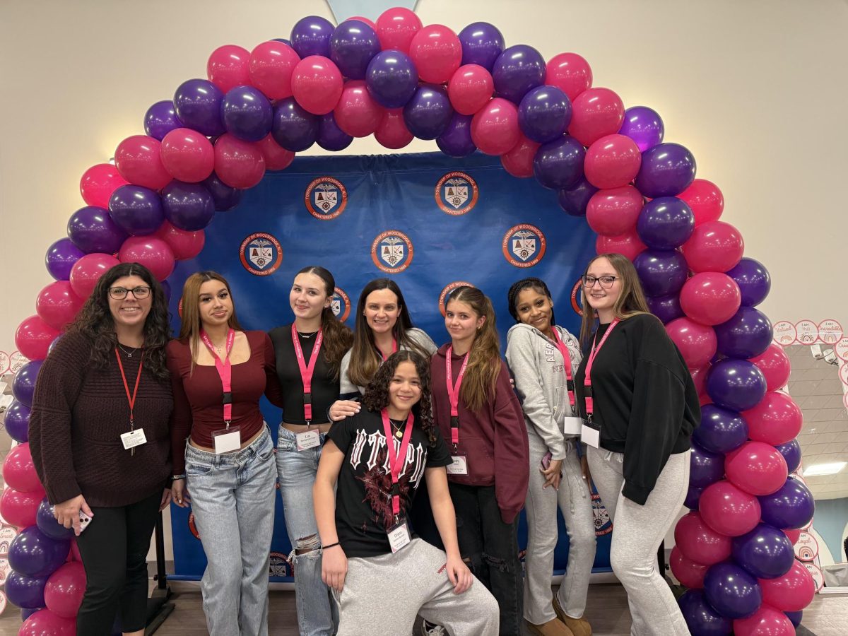 Ms. Joao poses with her group that attended the Women's History Month Convention at the Acacia Center.

Photo Credit: Ms. Joao